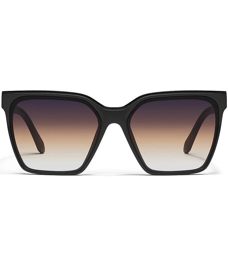 QUAY Women's Level Up 51mm Gradient Lens Square Sunglasses