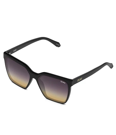 QUAY Women's Level Up 51mm Gradient Lens Square Sunglasses