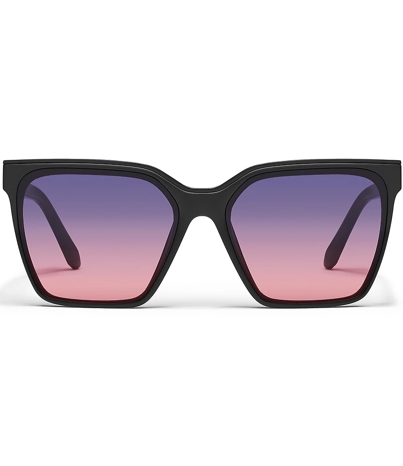 QUAY Women's Level Up 51mm Gradient Lens Square Sunglasses