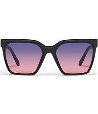 QUAY Women's Level Up 51mm Gradient Lens Square Sunglasses