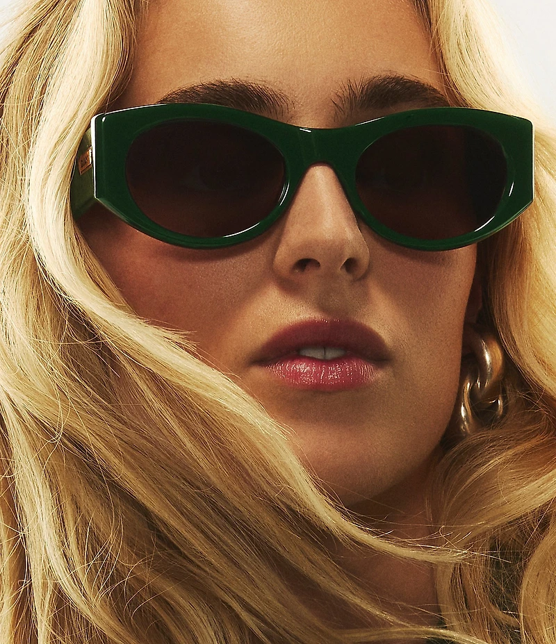 QUAY So What 37mm Oval Sunglasses
