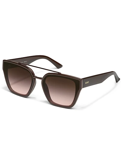 QUAY Women's Sweet Talker 51mm Square Sunglasses