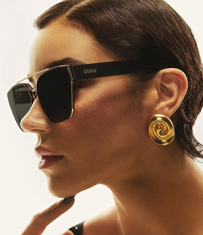 QUAY Women's Sweet Talker 51mm Square Sunglasses