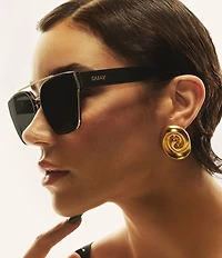 QUAY Women's Sweet Talker 51mm Square Sunglasses