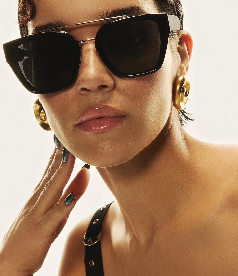 QUAY Women's Sweet Talker 51mm Square Sunglasses