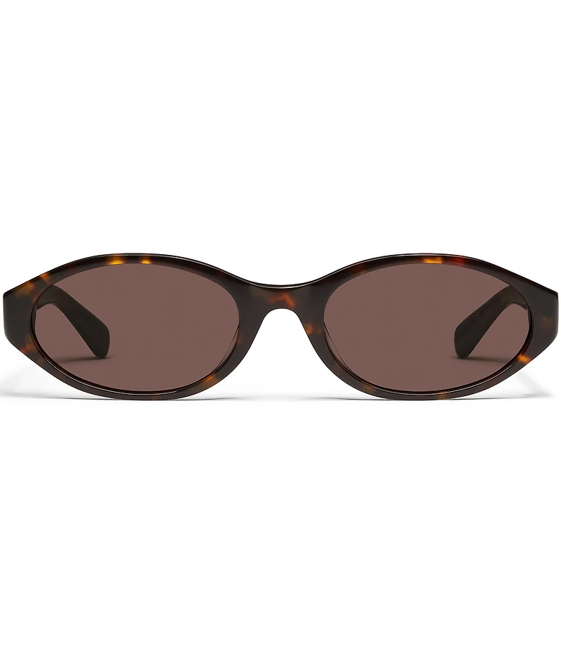 QUAY Unisex Aura Points 35mm Round Sunglasses