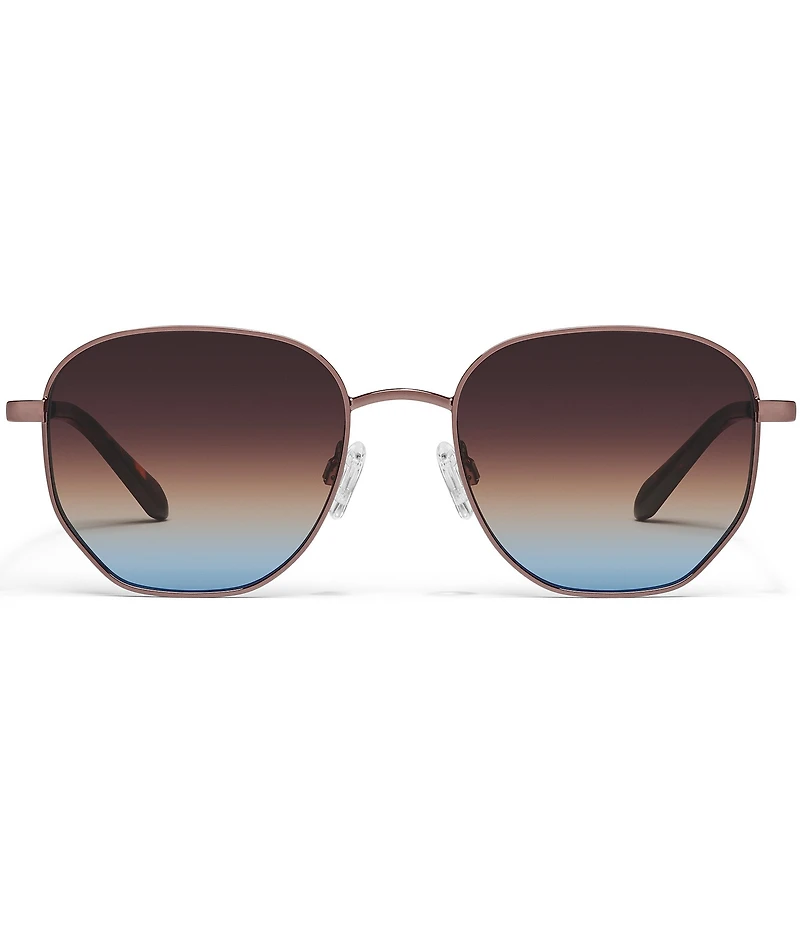 QUAY Unisex Big Time 48mm Round Sunglasses