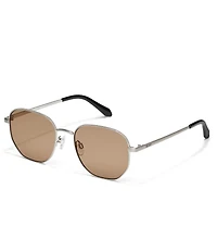 QUAY Unisex Big Time 51mm Round Sunglasses
