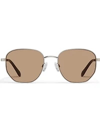 QUAY Unisex Big Time 51mm Round Sunglasses