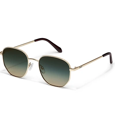QUAY Unisex Big Time 54mm Round Sunglasses