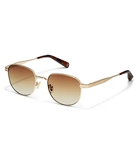QUAY Unisex Born Ready 45mm Round Sunglasses