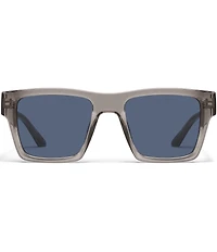 QUAY Unisex Fast Lane 43mm Polarized Square Sunglasses