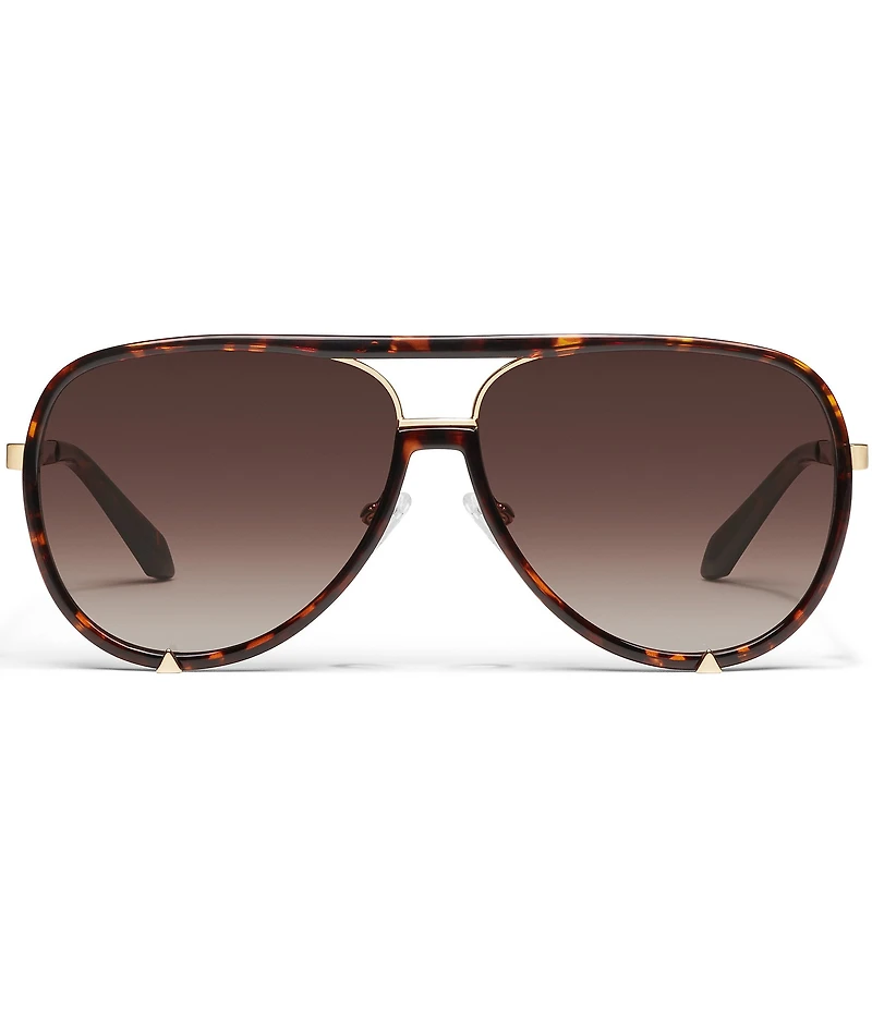 QUAY Unisex High Profile 51mm Aviator Sunglasses