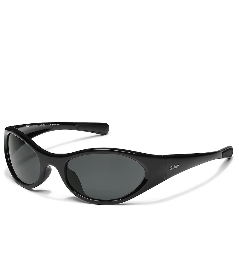 QUAY Unisex Main Feed 59mm Wrap Sunglasses