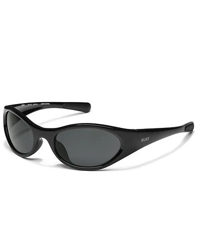 QUAY Unisex Main Feed 59mm Wrap Sunglasses
