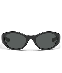 QUAY Unisex Main Feed 59mm Wrap Sunglasses