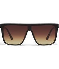 QUAY Unisex Nightfall Medium 49mm Shield Sunglasses
