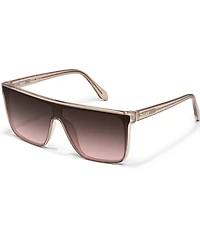 QUAY Unisex Nightfall Medium 49mm Shield Sunglasses