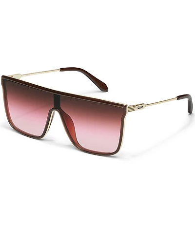 QUAY Unisex Nightfall Remixed Shield Sunglasses