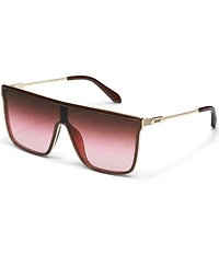 QUAY Unisex Nightfall Remixed Shield Sunglasses