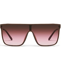 QUAY Unisex Nightfall Remixed Shield Sunglasses