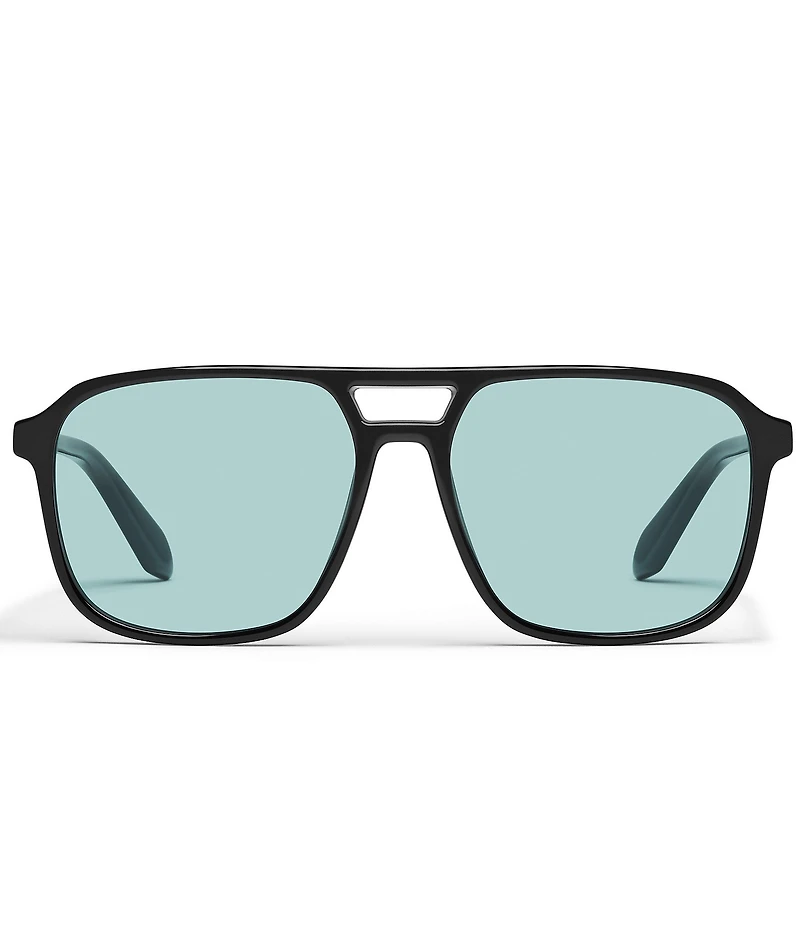 QUAY Unisex On The Fly 49mm Aviator Sunglasses