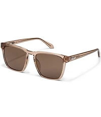 Quay Unisex Unplugged 46mm Polarized Square Sunglasses