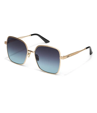 QUAY Women's 5th Ave 58mm Square Sunglasses