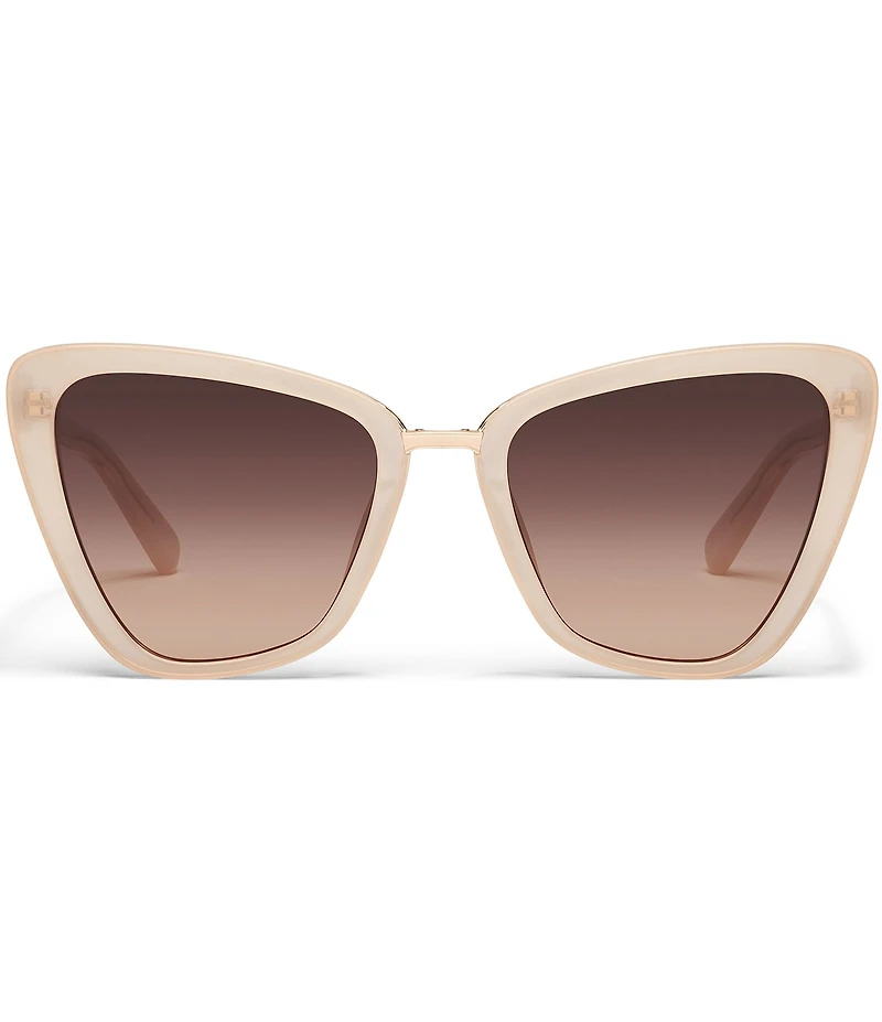 QUAY Women's All Talk 53mm Cat Eye Sunglasses