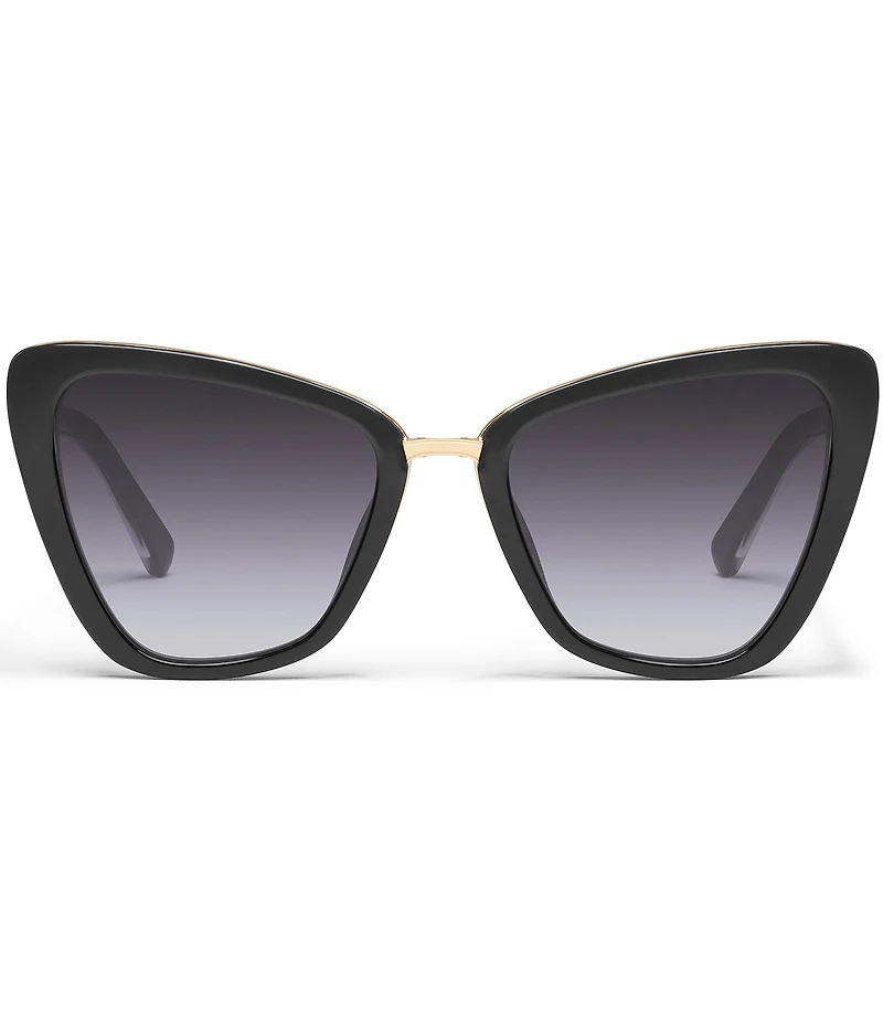 QUAY Women's All Talk 53mm Cat Eye Sunglasses