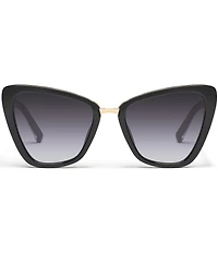 QUAY Women's All Talk 53mm Cat Eye Sunglasses