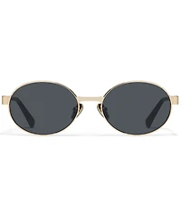 QUAY Unisex Anyways 56mm Oval Sunglasses