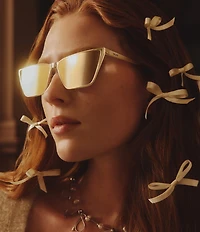 QUAY Women's Bad Habit Adorned 38mm Cat Eye Sunglasses