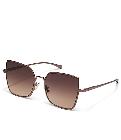 QUAY Women's Big Debut 53mm Square Sunglasses