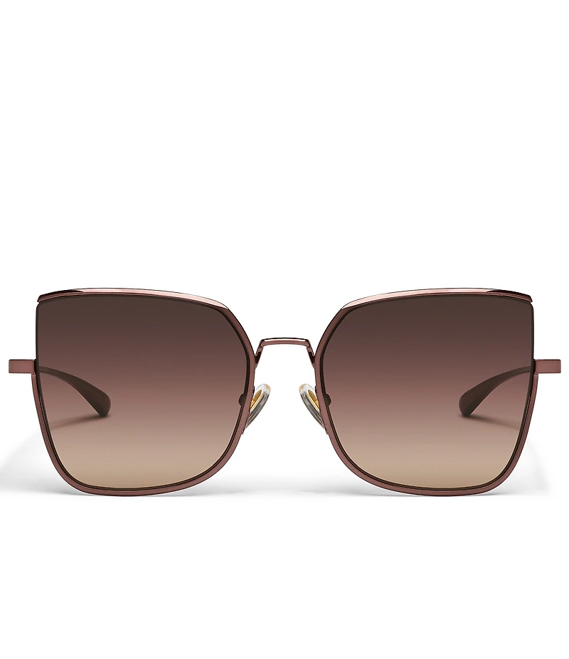 QUAY Women's Big Debut 53mm Square Sunglasses