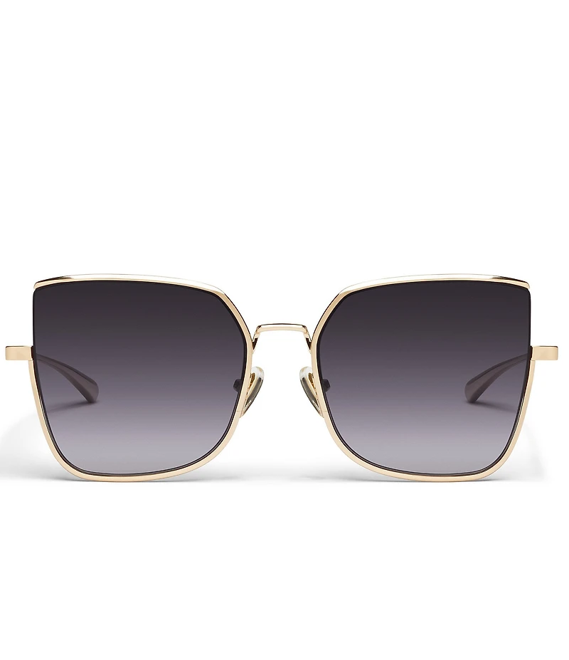 QUAY Women's Big Debut 53mm Square Sunglasses