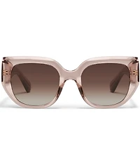 QUAY Women's Busy Busy 53mm Square Sunglasses
