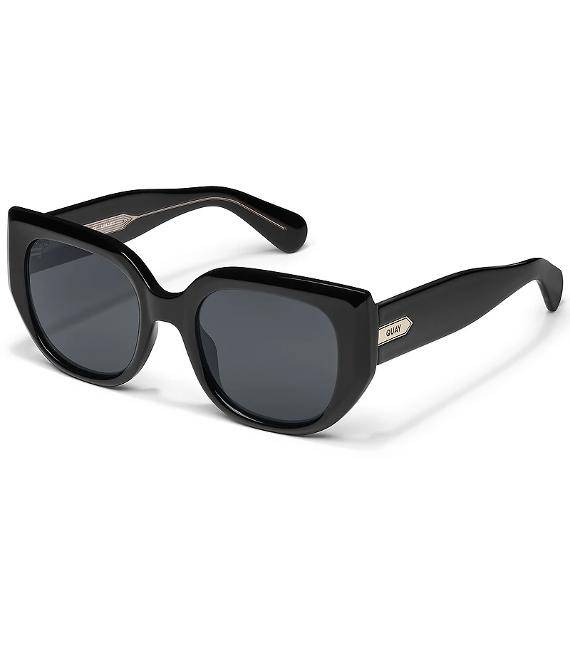 QUAY Women's Busy Busy 53mm Square Sunglasses