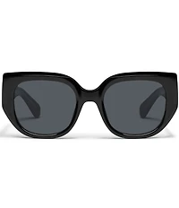 QUAY Women's Busy Busy 53mm Square Sunglasses