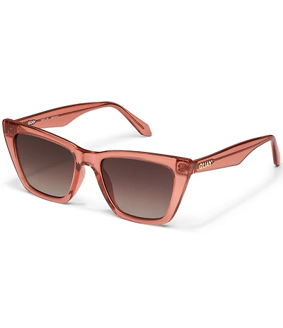 QUAY Women's Call the Shots 41mm Cat Eye Sunglasses