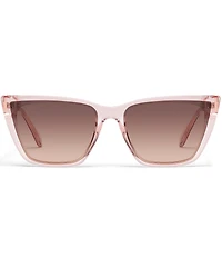 QUAY Women's Call The Shots Adorned 59mm Cat Eye Sunglasses