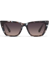 QUAY Women's Call The Shots Remix 43mm Cat Eye Sunglasses