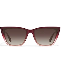 QUAY Women's Call The Shots Remixed 43mm Ombre Cat Eye Sunglasses