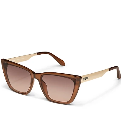 QUAY Women's Call The Shots Remixed 59mm Cat Eye Sunglasses