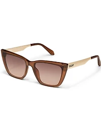 QUAY Women's Call The Shots Remixed 59mm Cat Eye Sunglasses