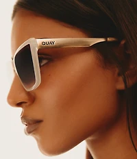 QUAY Women's Call The Shots Remixed 59mm Cat Eye Sunglasses