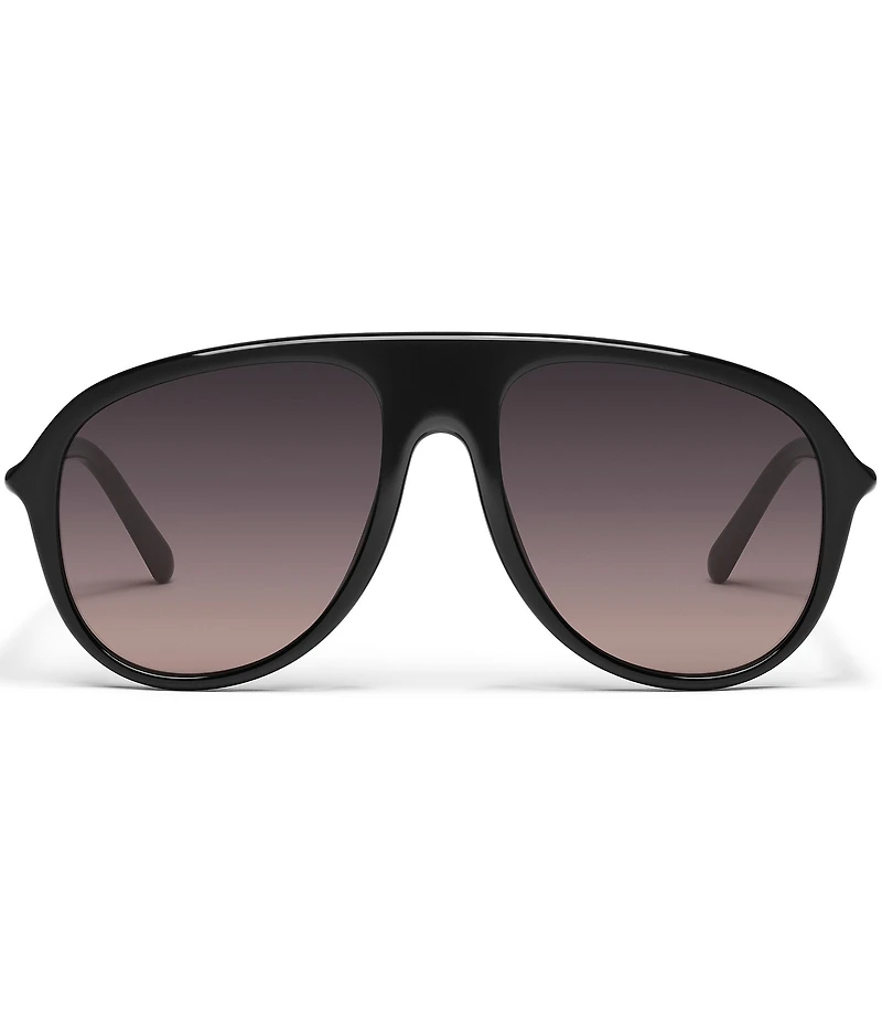 QUAY Women's Chart Topper 54mm Aviator Sunglasses