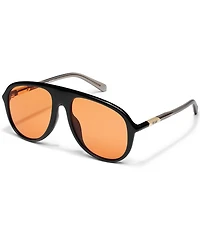 QUAY Women's Chart Topper 54mm Aviator Sunglasses