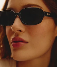 QUAY Women's Could Never 35mm Rectangle Sunglasses