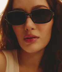 QUAY Women's Could Never 35mm Rectangle Sunglasses